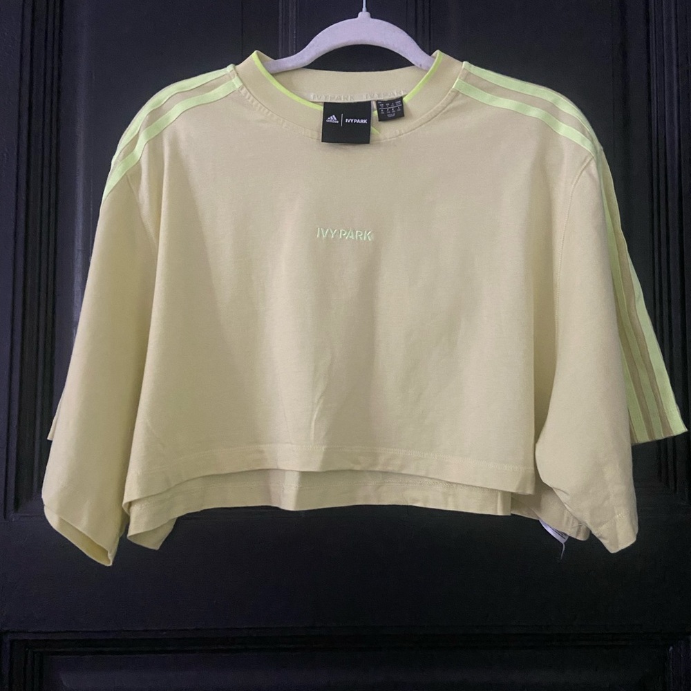 IVY PARK neon cropped top